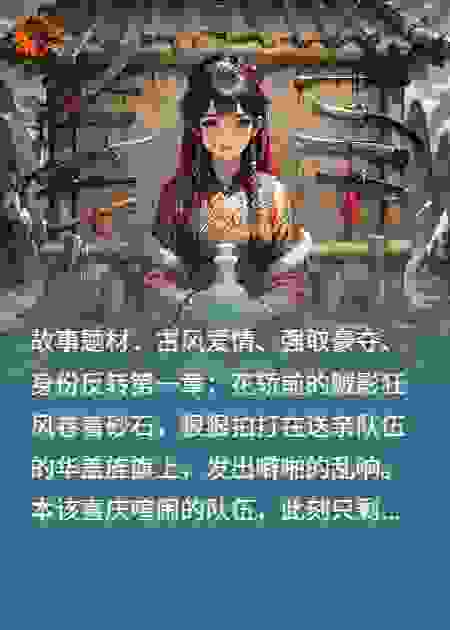 抢了个公主当压寨夫人
